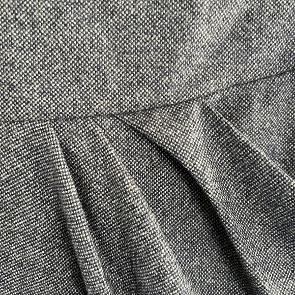 Brunello Cucinelli Cashmere Wool Pleated Asymmetrical Skirt Size 6 - Picture 9 of 9